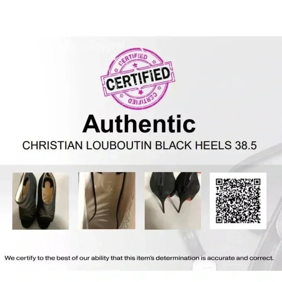 Christian Louboutin AUTHENTIC Black Suede Stiletto Heel Ankle Booties Size 38.5 - Picture 2 of 9